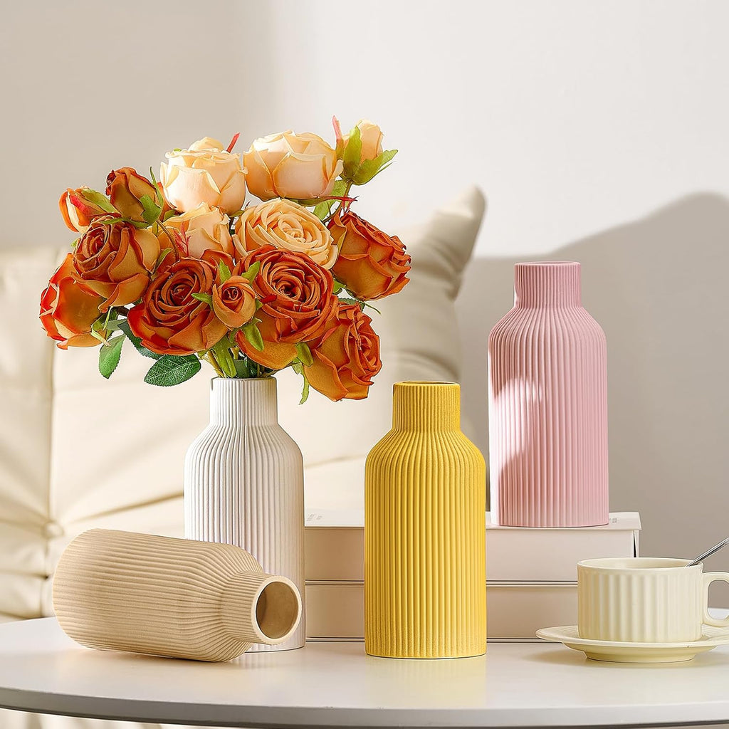 Modern Pink Flower Vase - View 7