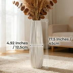 Farmhouse Ceramic Flower Vase — 17.7" - View 3