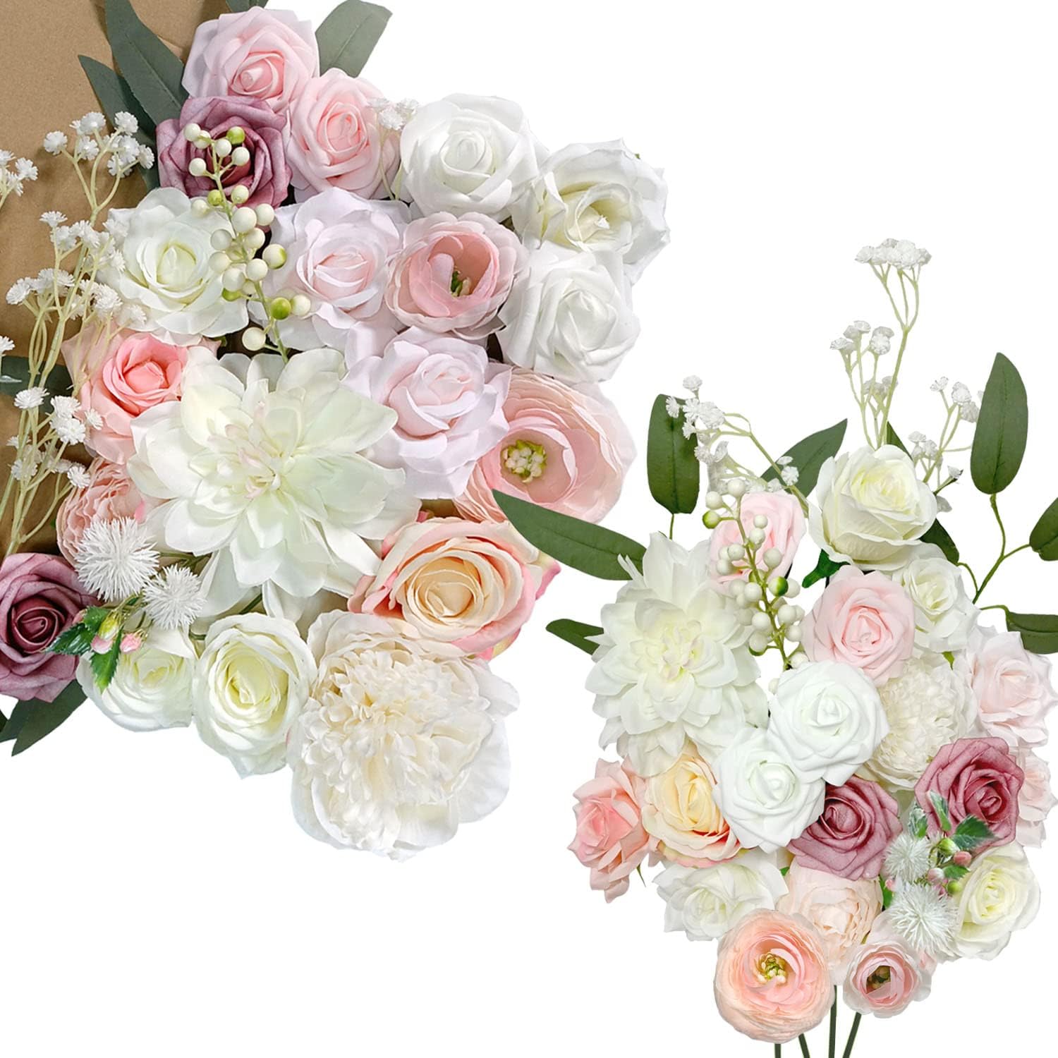 Brown Artificial Flowers — Delicate Blush