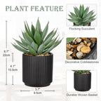 Farmhouse Black Faux Plant - View 2