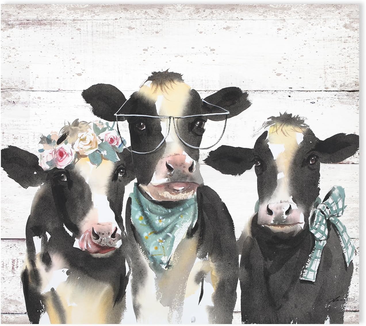 Farmhouse Metal Canvas Wall Art — 24" - View 8