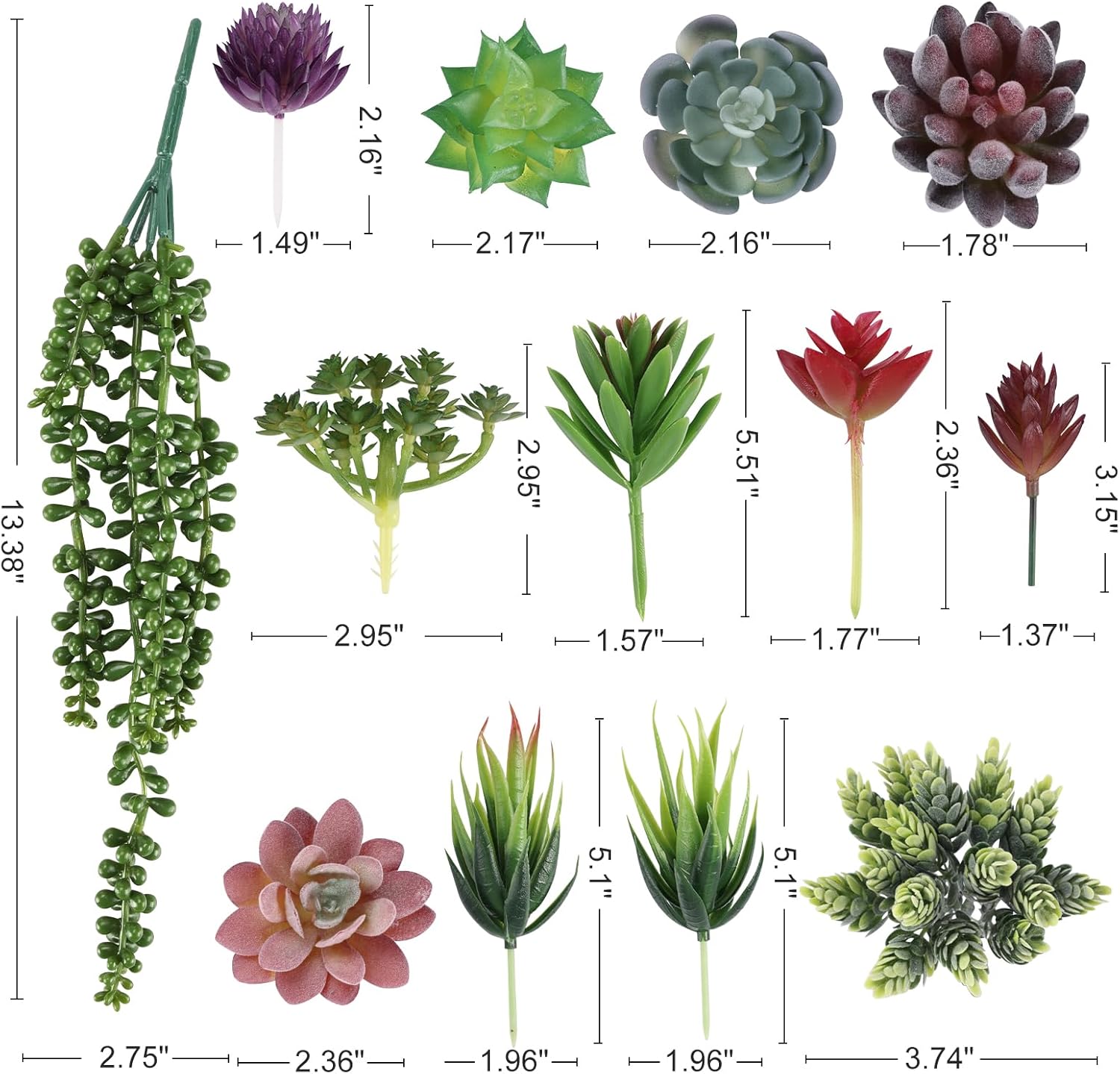 Metal Artificial Plant - View 2