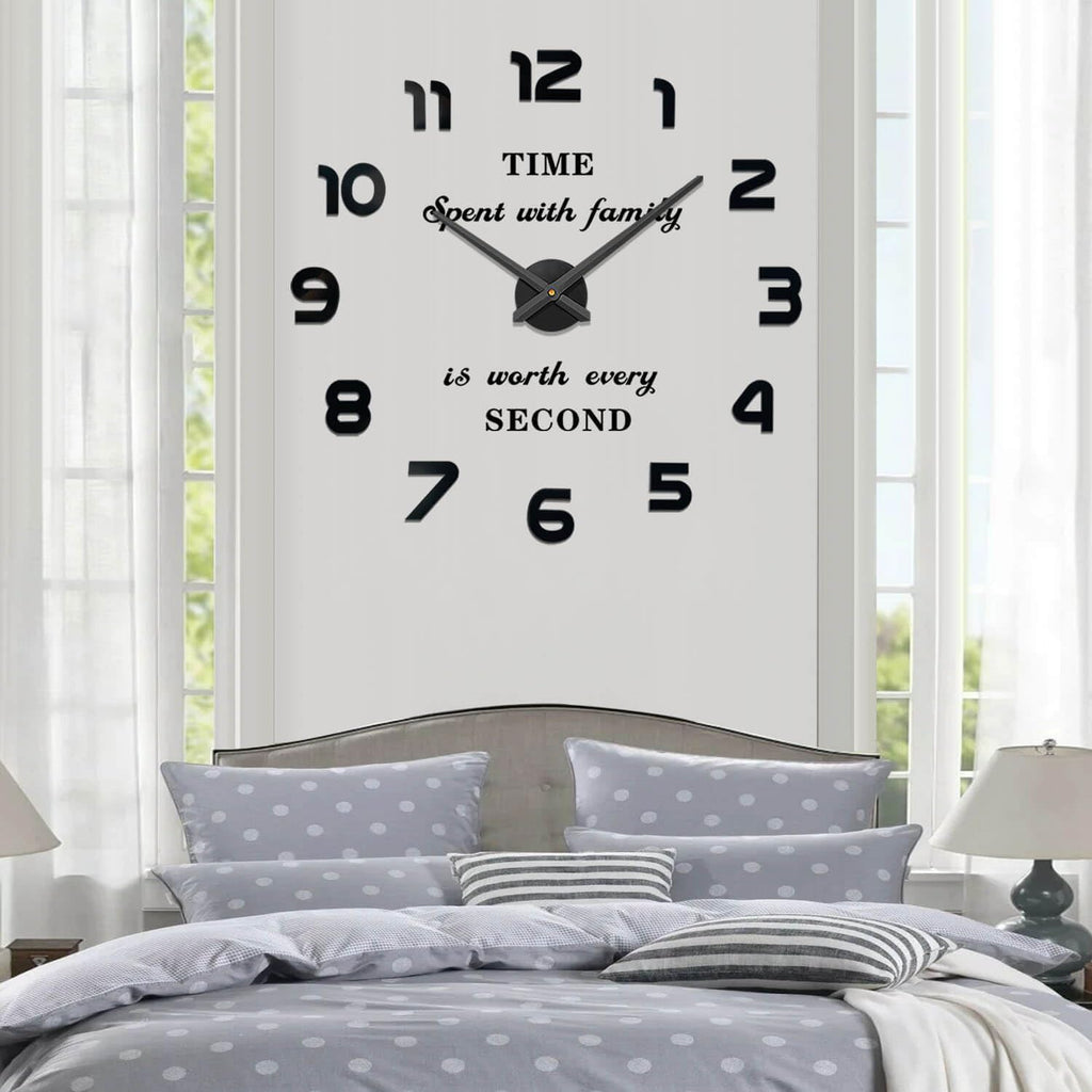 Battery Operated Luxe Black Wall Decor - View 8