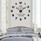 Battery Operated Luxe Black Wall Decor - View 8