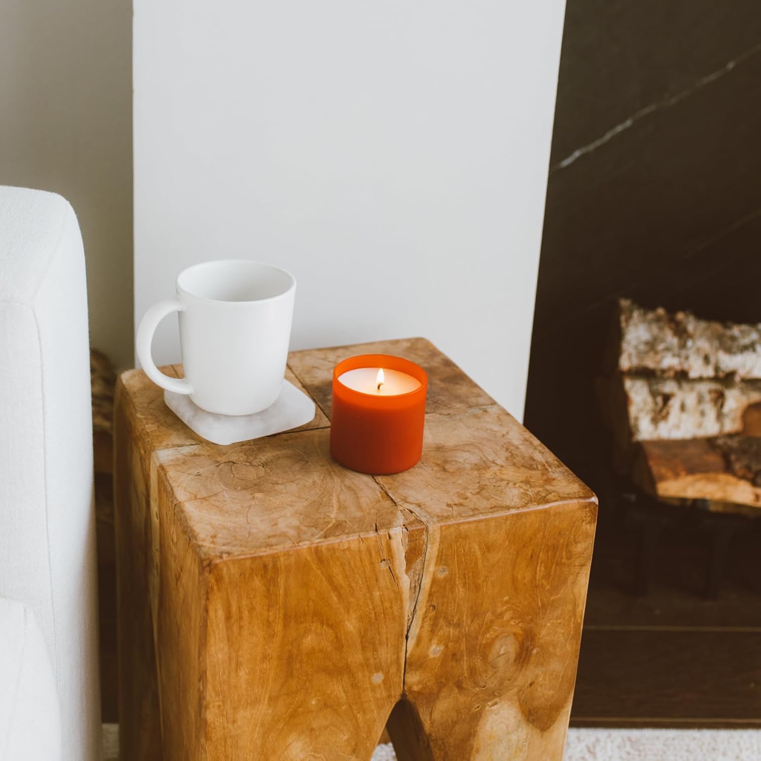Soy Wax Luxe Ceramic Scented Candle - View 5