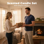 Luxe Purple Scented Candle - View 7