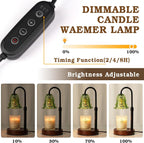 Dimmable Black Table Lamp - View 3