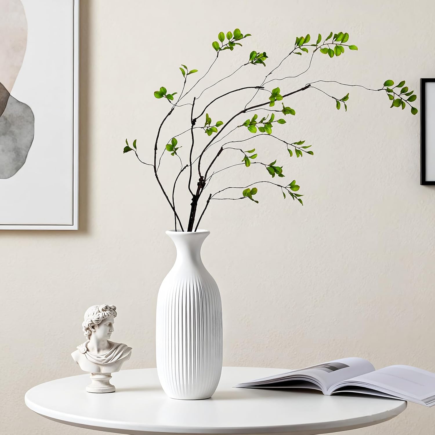 Green Faux Plant — Green