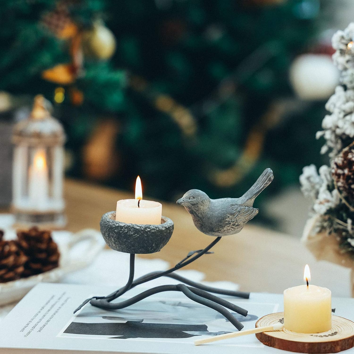 Vintage Luxe Metal Candle - View 3
