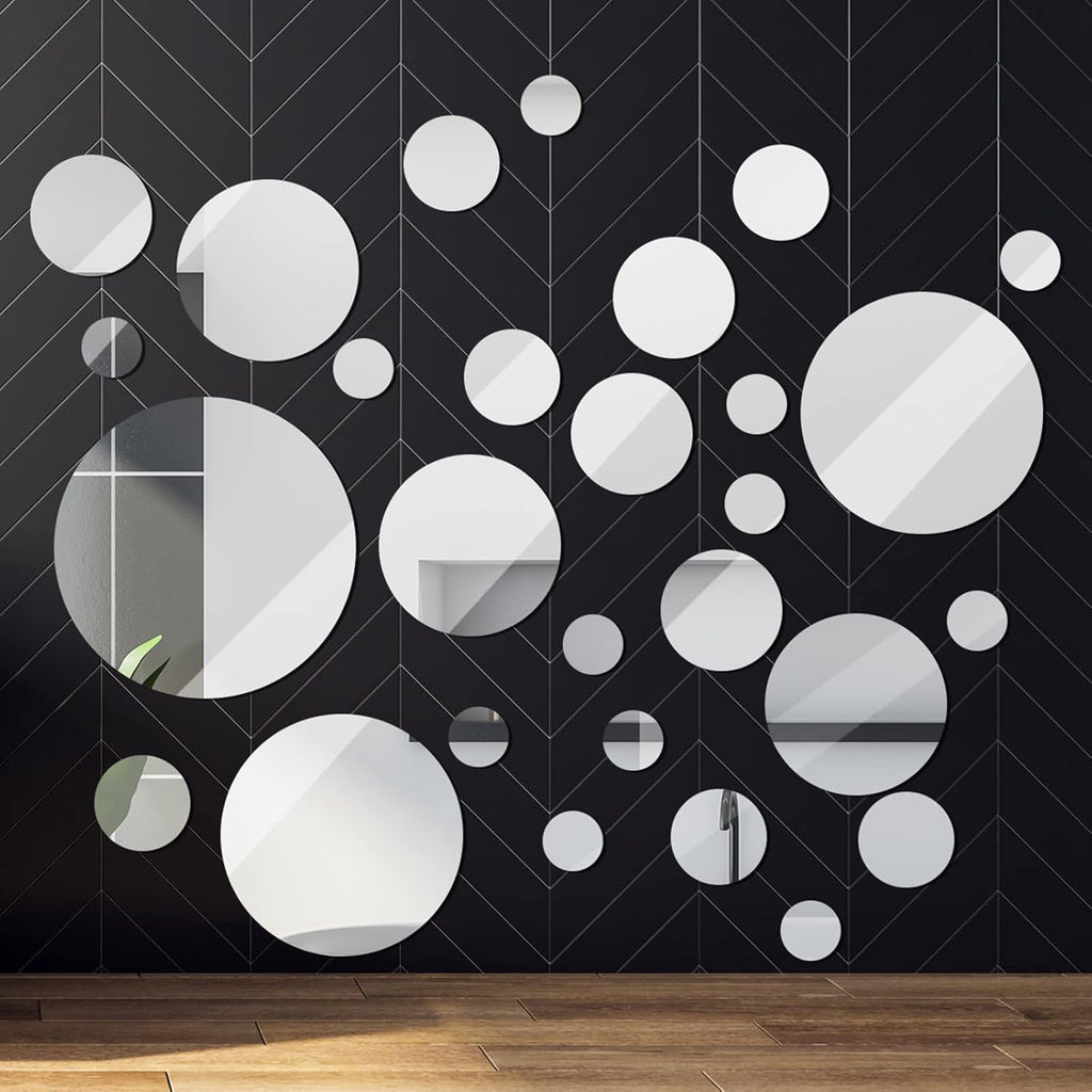 Glass Round Mirror — 10" - View 6