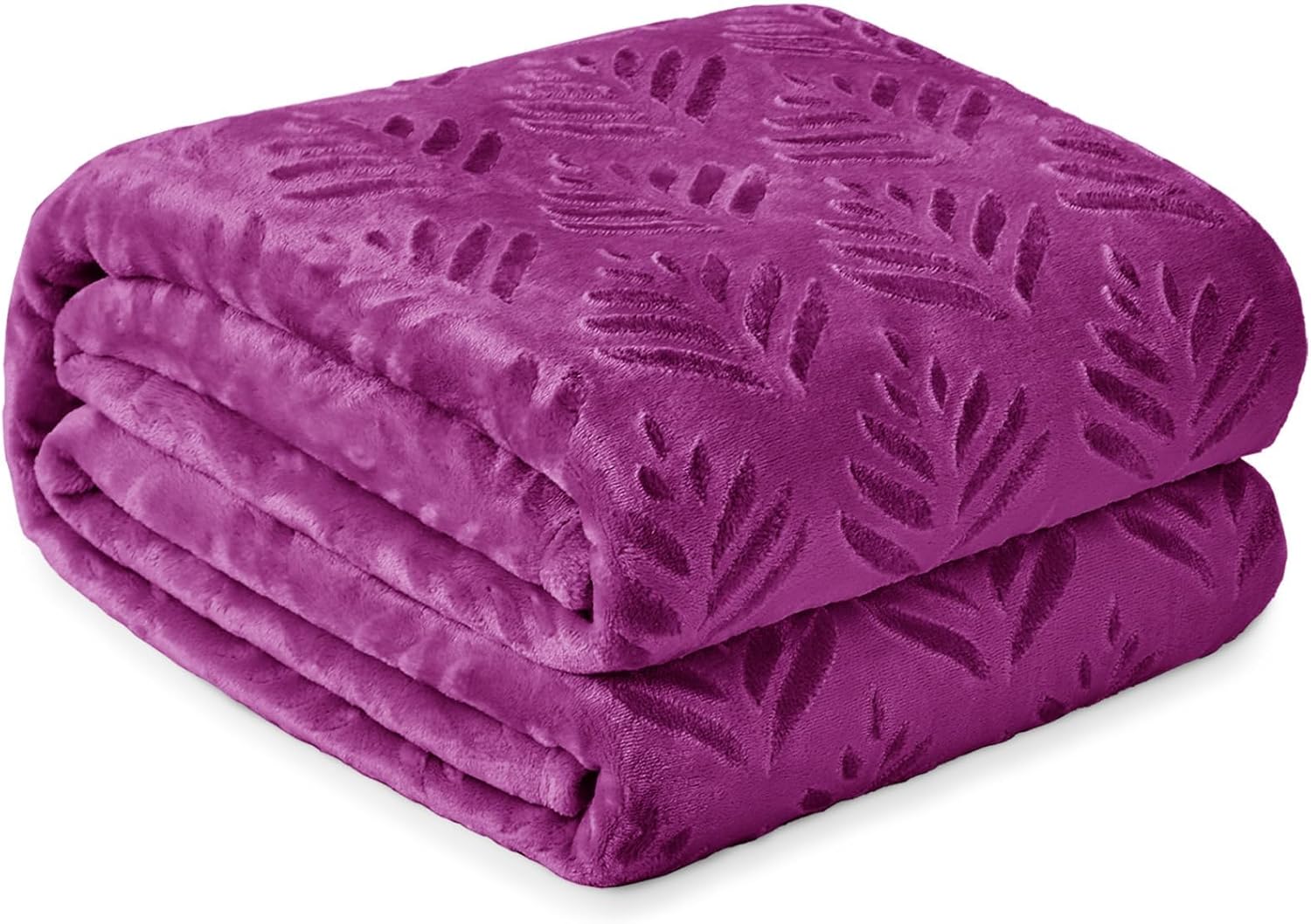Black Throw Pillow — 50" — Purple