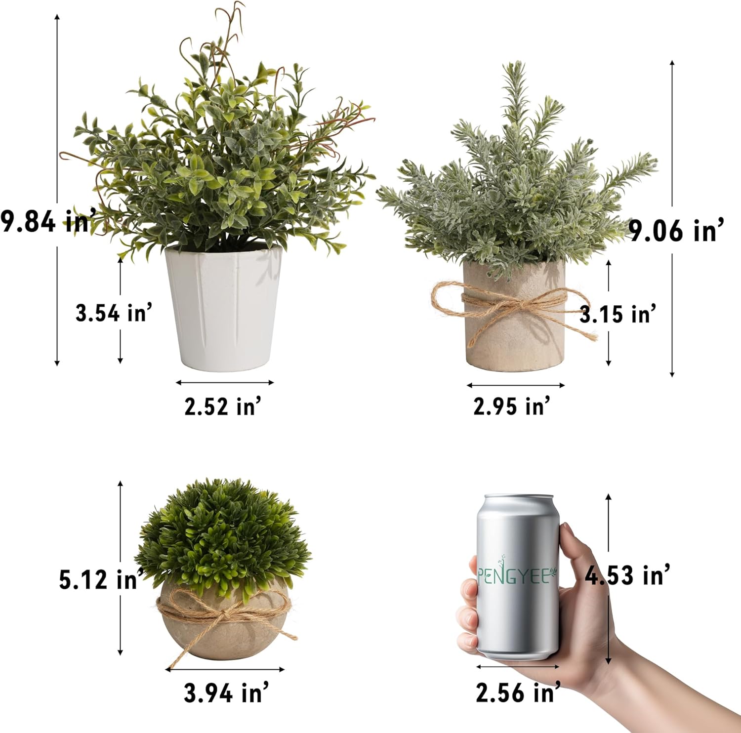 Farmhouse Faux Plant - View 3