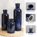Boho Beige Flower Vase — Set of 3 - View 4