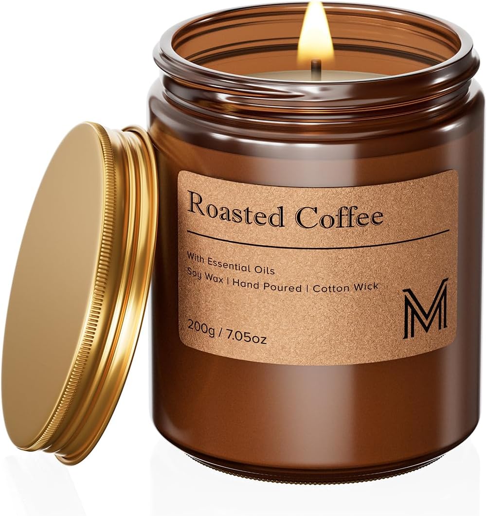 Scented Metal Candle Set — 7.5oz/Roasted Coffee