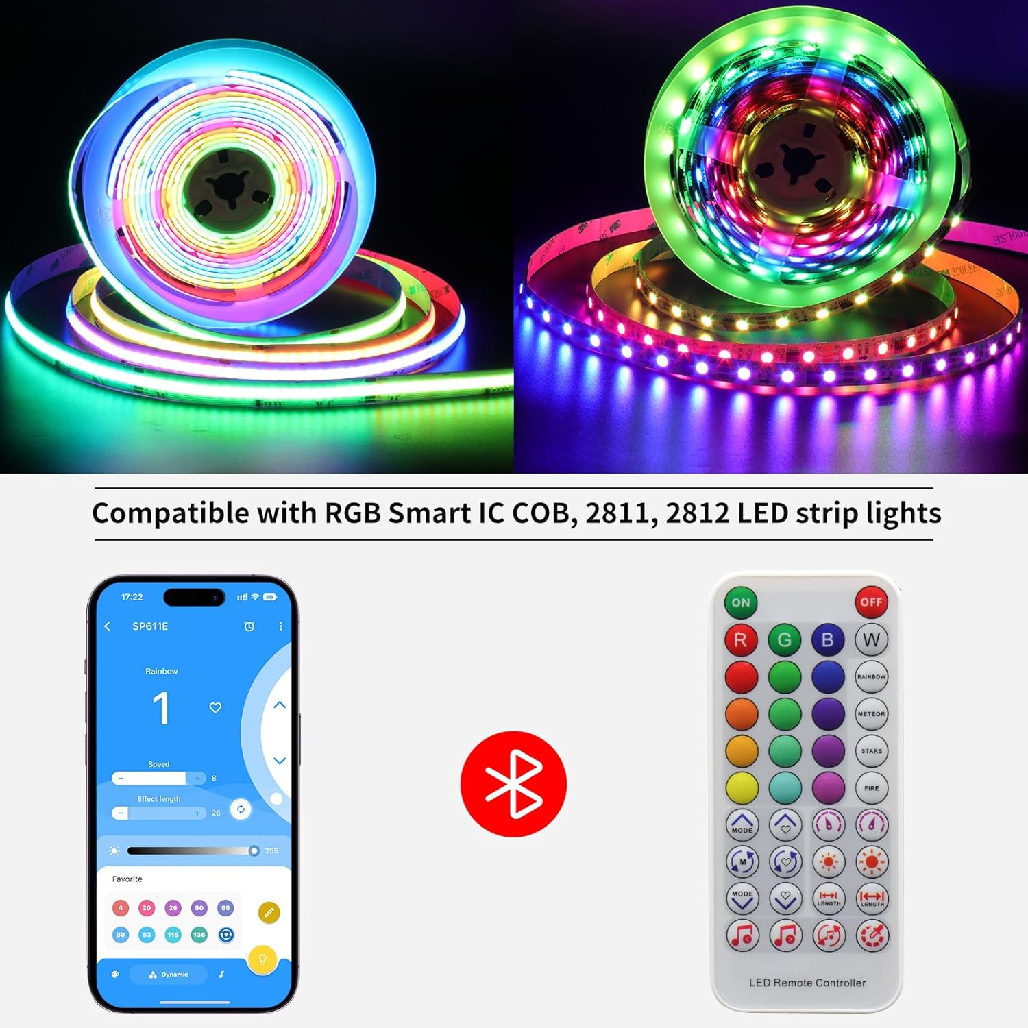 Smart Metal LED Strip Light - View 3