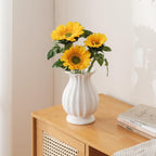 Farmhouse Ceramic Flower Vase — 8" - View 4