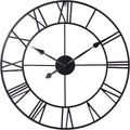 Modern Black Wall Clock — 30" — Modern Black