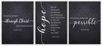 Framed Wall Art — Set of 3 - View 2