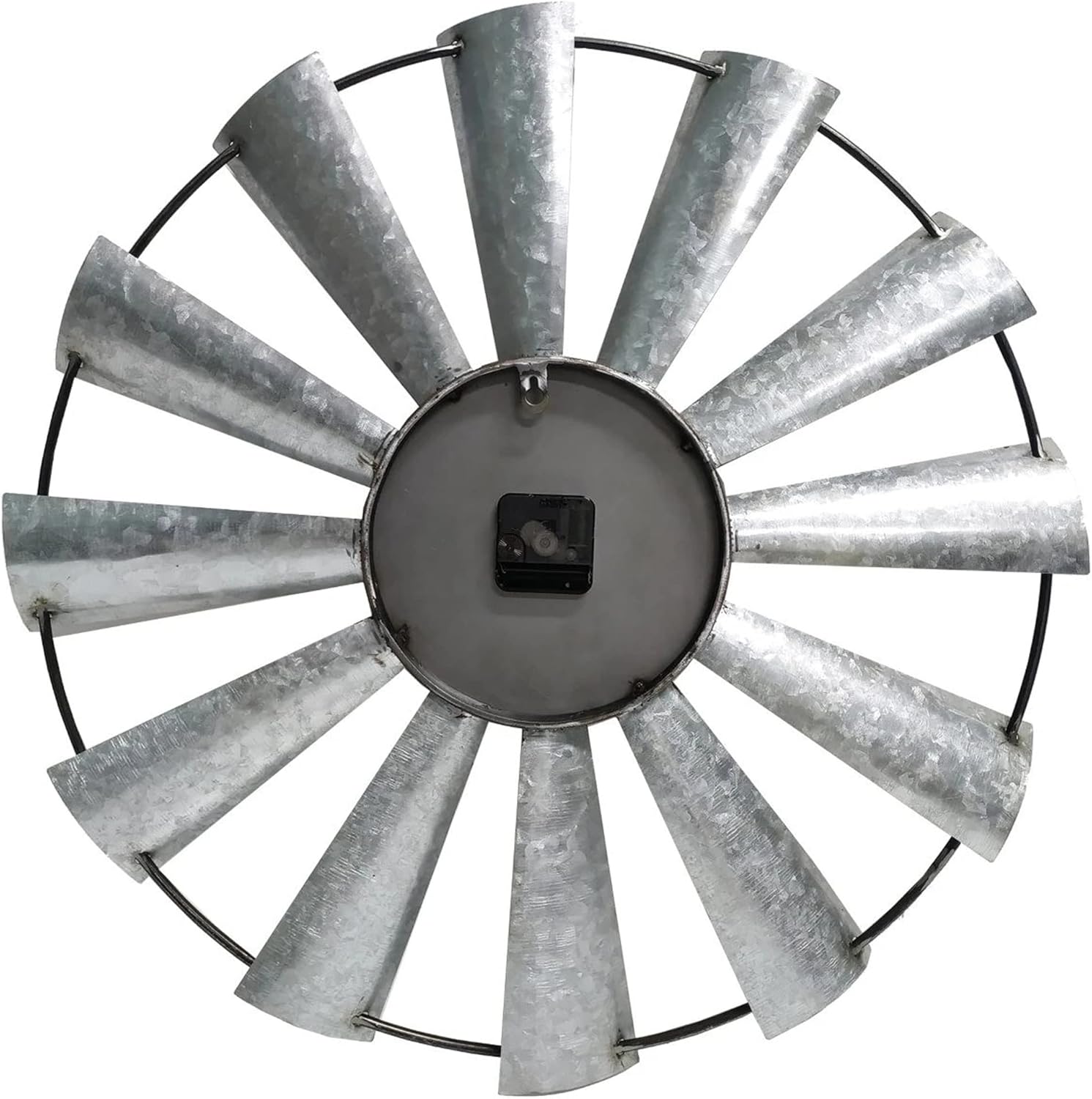 Farmhouse Metal Wall Clock — 24" - View 5