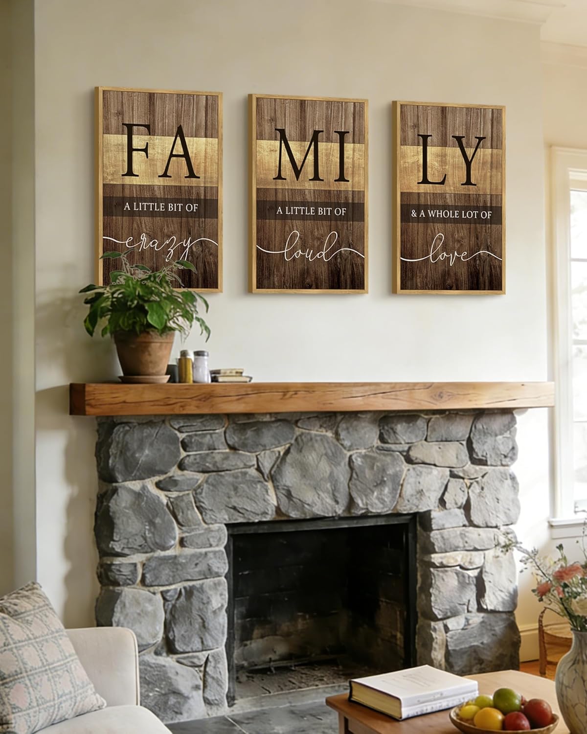 Framed Farmhouse Black Wall Decor — 16x24 - View 9