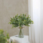 Farmhouse Glass Artificial Plant — 14" - View 9