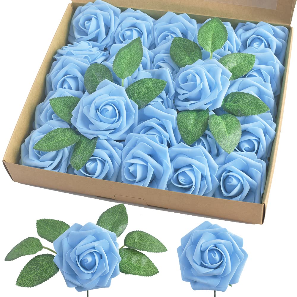 Blue Artificial Flowers