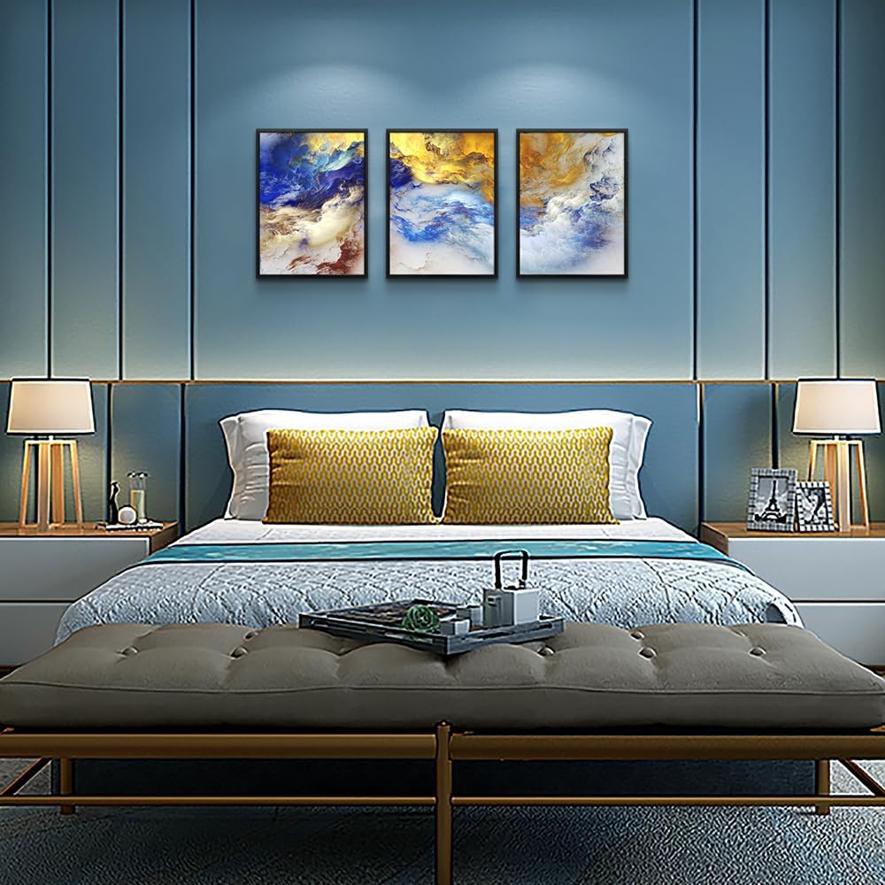 Framed Modern Beige Wall Art — 12" - View 5