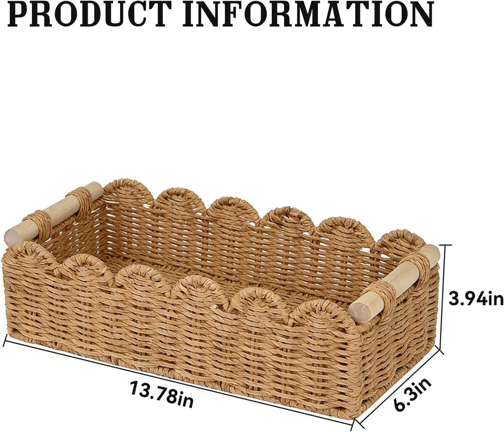 Beige Storage Basket - View 7