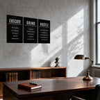 Wood Canvas Wall Art — 12" - View 5