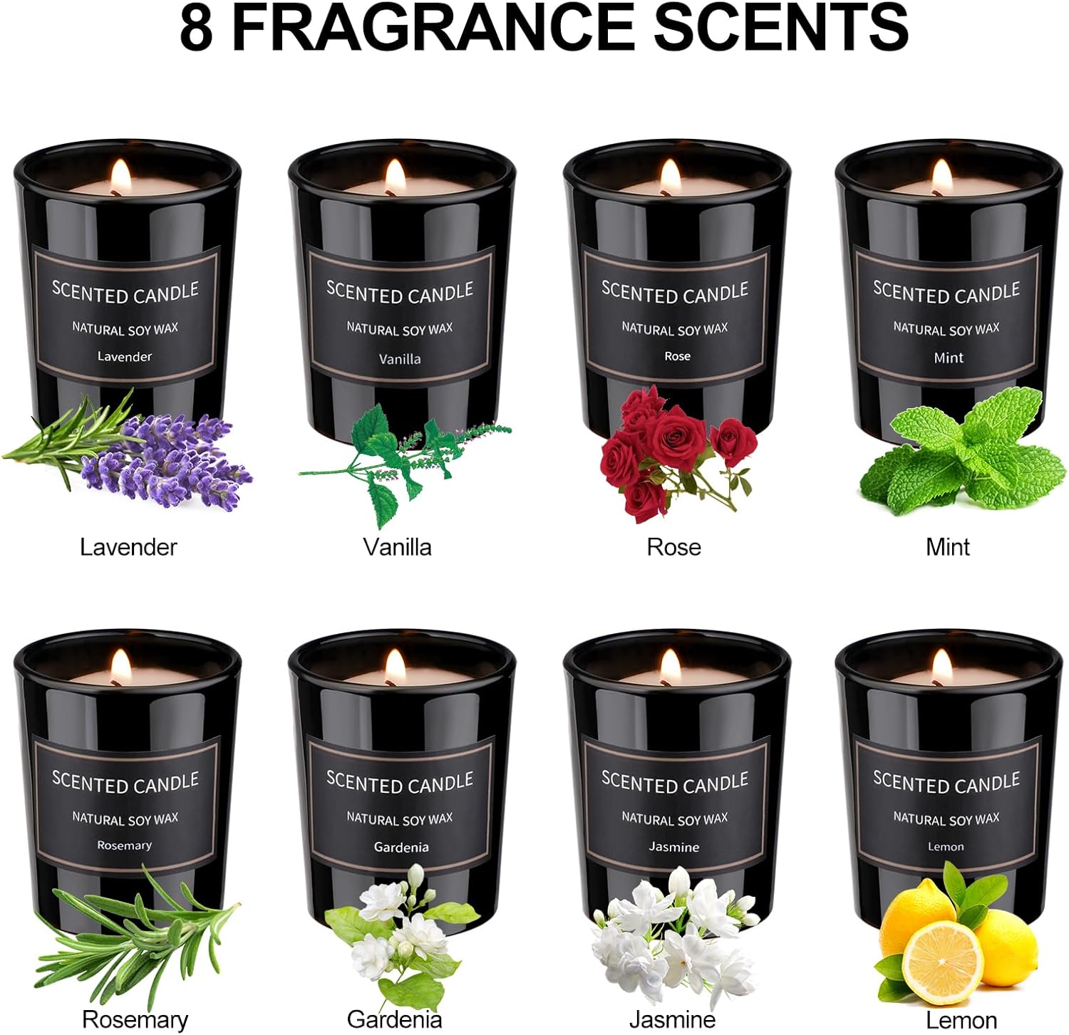 Soy Wax Scented Candle - View 2