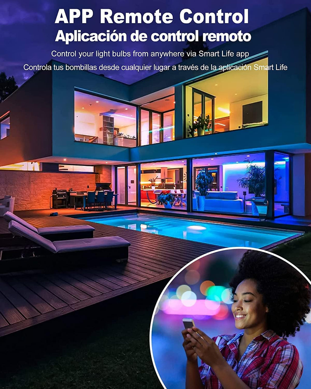 WiFi Metal Smart Light Bulb - View 3