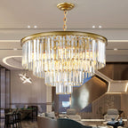 Adjustable Luxe Black Chandelier - View 6