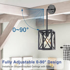Farmhouse Metal Candle — 1-Light - View 6