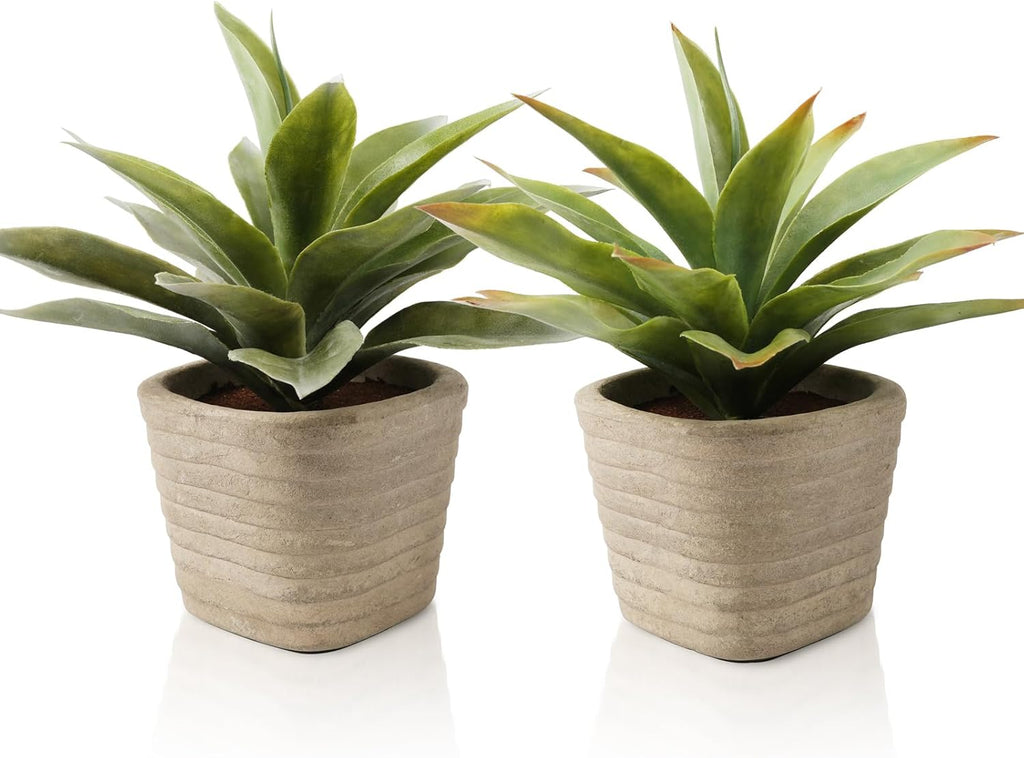 Farmhouse Green Faux Plant — Green