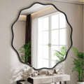 Round Black Mirror — 20" — Black
