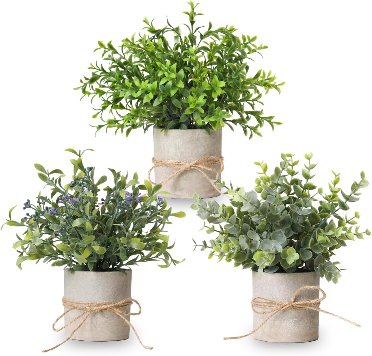 Farmhouse Faux Plant — Rosemary Color A