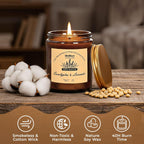 Luxe Purple Scented Candle - View 3