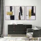 Framed Luxe Gold Canvas Wall Art — 16" - View 6