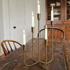 Antique Luxe Gold Candle — 15" - View 3
