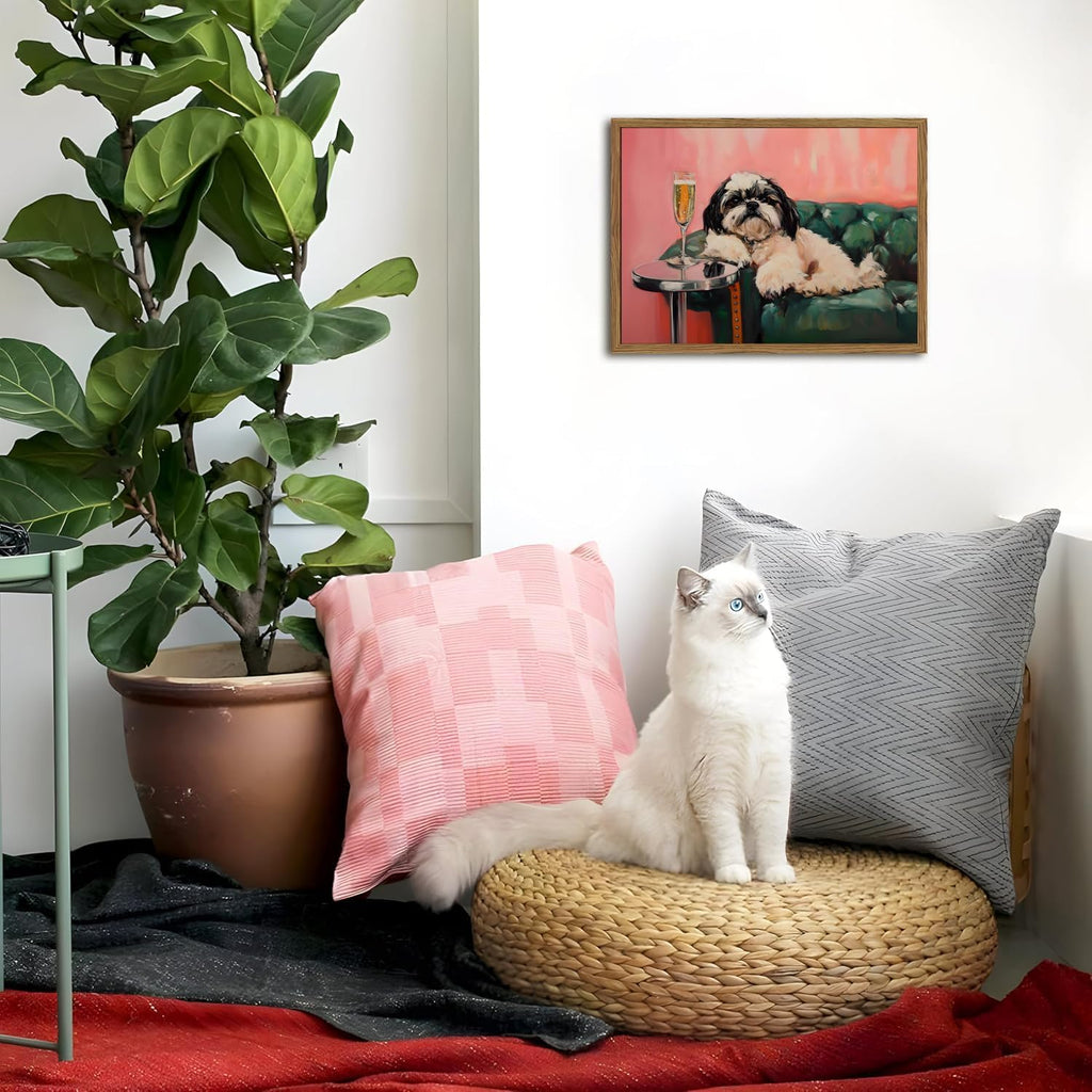Framed Black Wall Decor — 16" - View 6