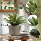 Farmhouse Green Faux Plant - View 3