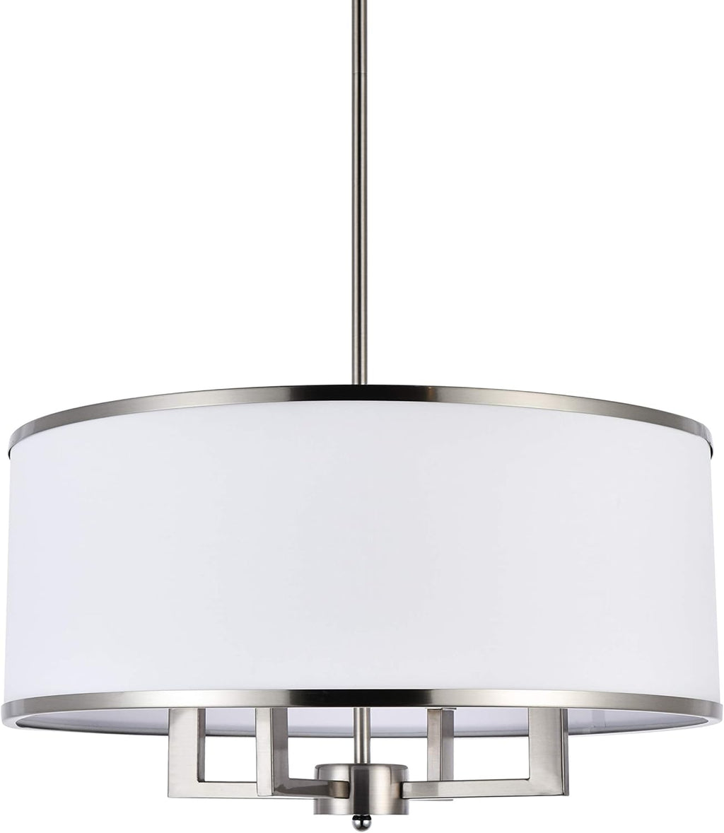 Metal Chandelier — 4-Light - View 9