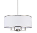 Metal Chandelier — 4-Light
