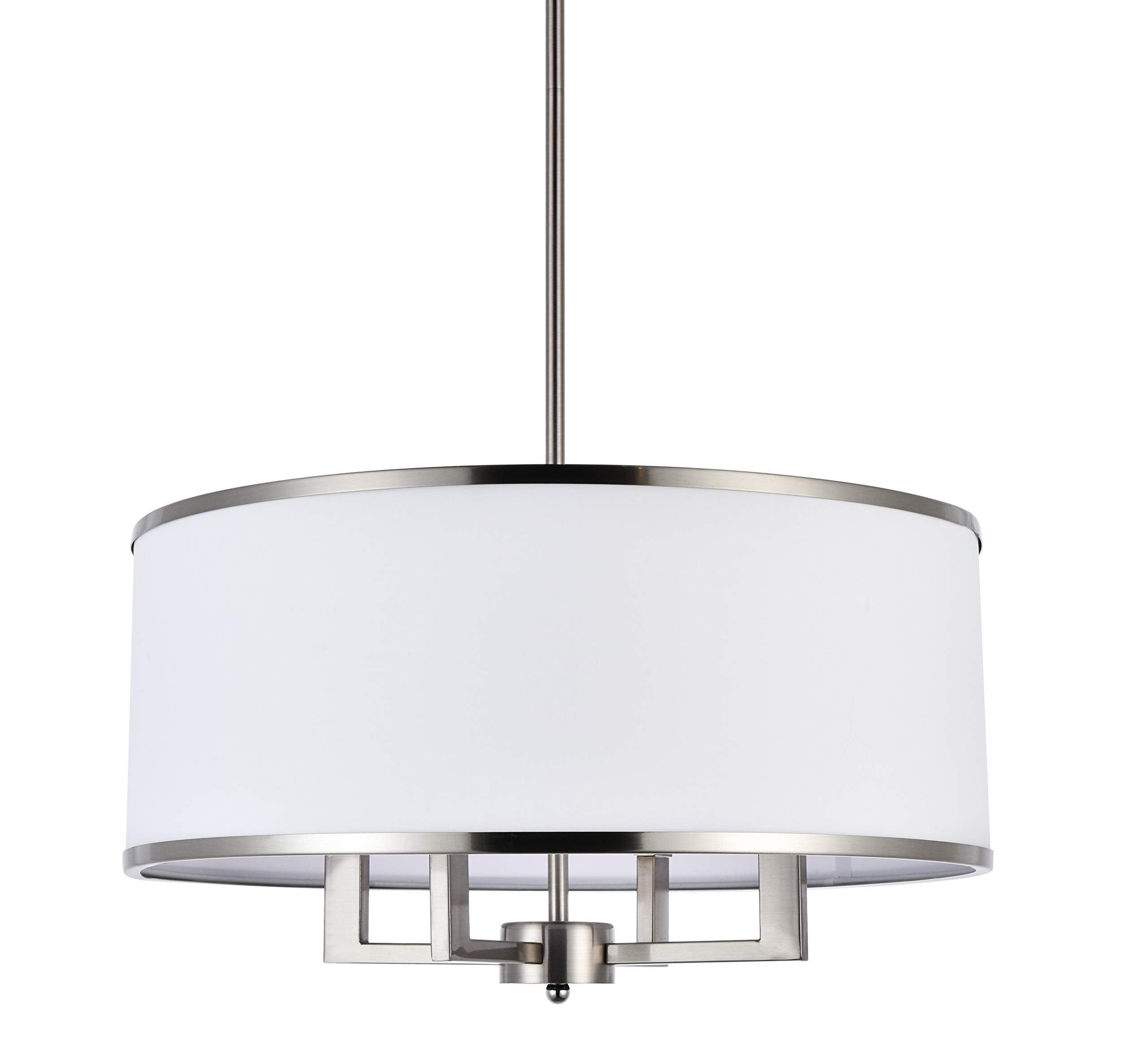 Metal Chandelier — 4-Light