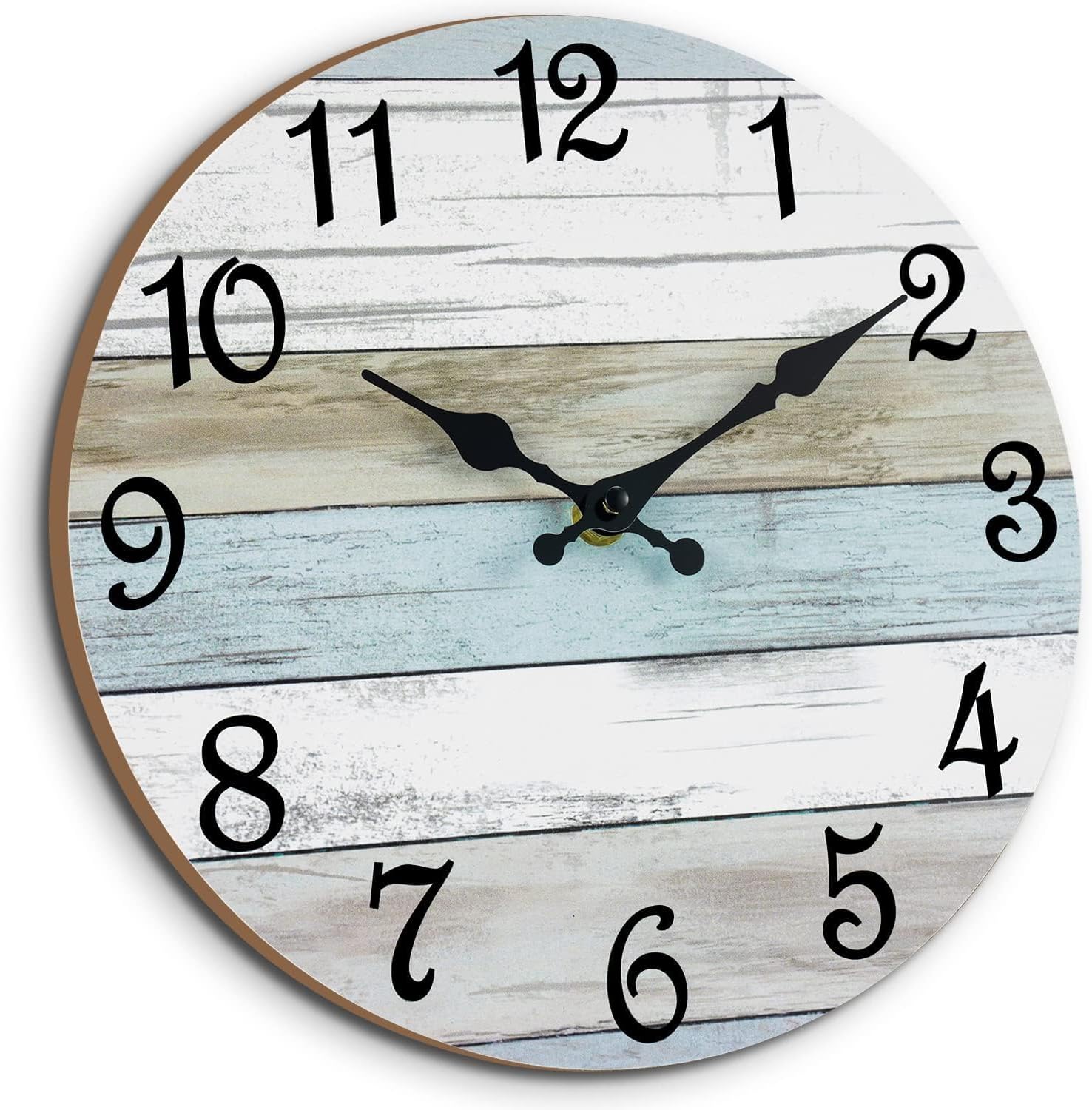 Battery Operated Blue Wall Clock — 18" — 12 Inch