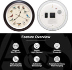 Black Wall Clock — 13" - View 4