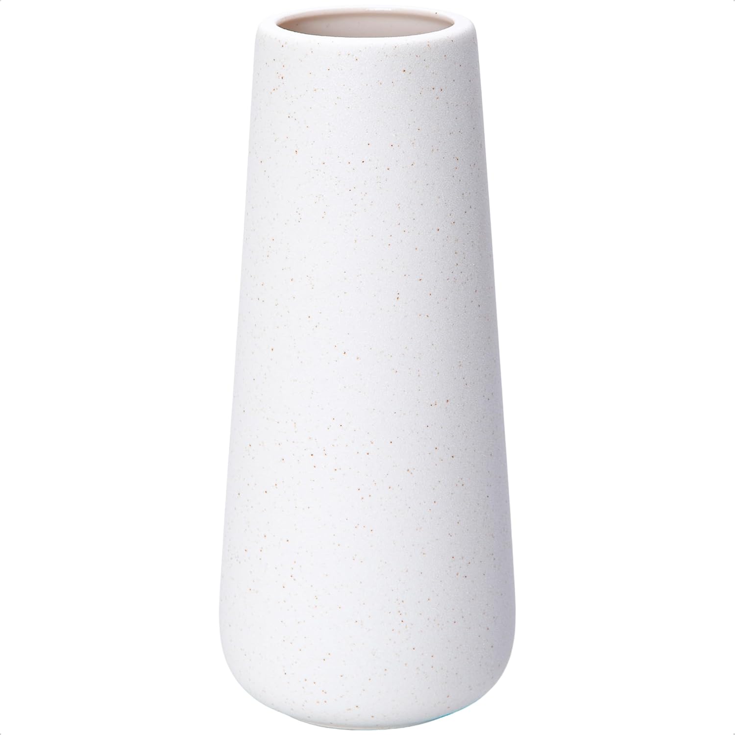 Modern Beige Flower Vase — 8" — 11 Inch