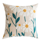 Tufted Boho Green Throw Pillow Cover — 18"