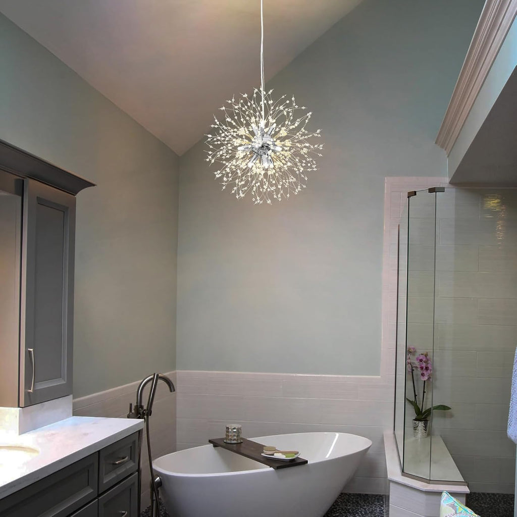 Luxe Gold Chandelier — 9-Light - View 4