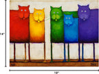 Wrapped Canvas Fabric Canvas Wall Art — 19" - View 8